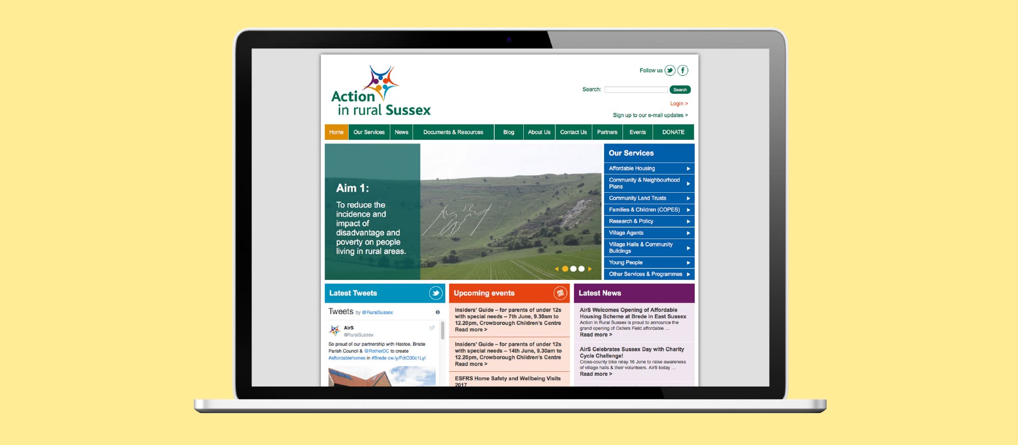 action in rural sussex website