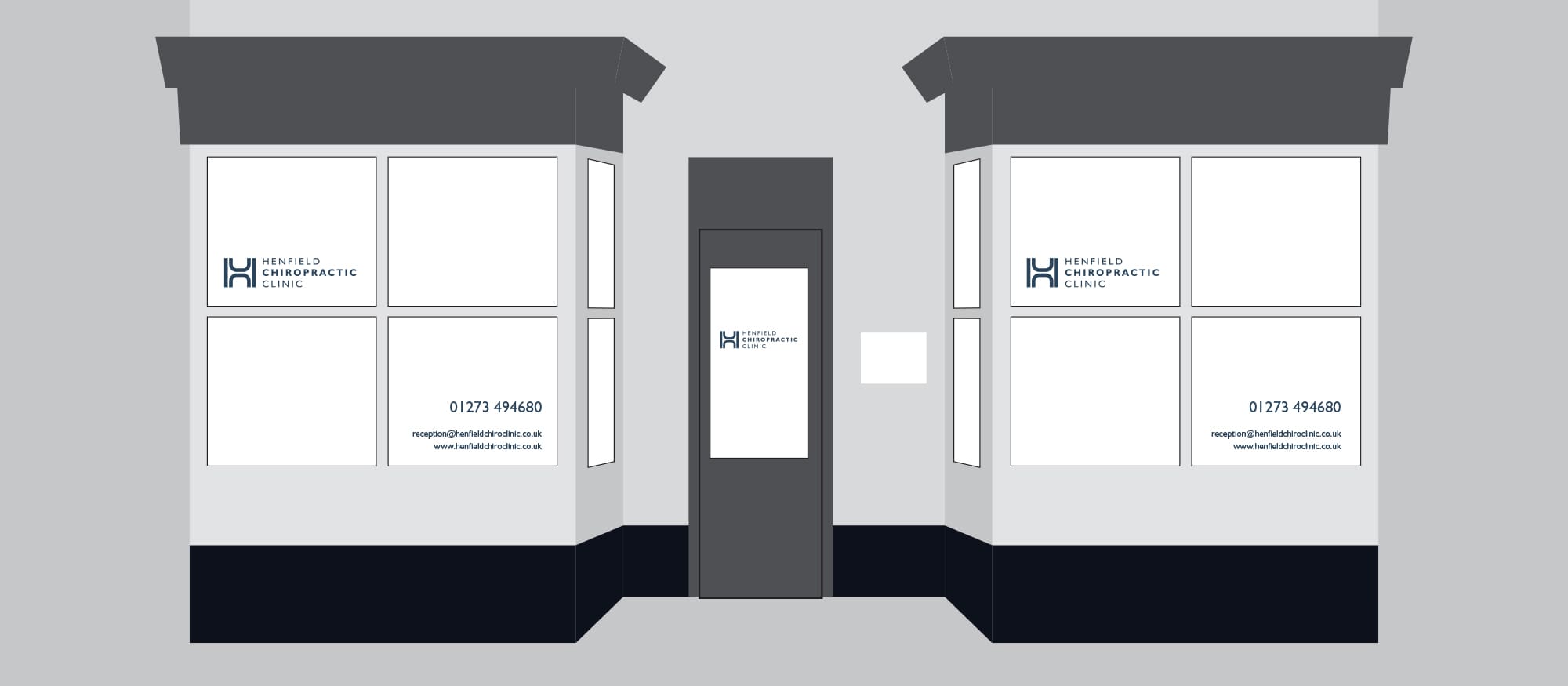 henfield chiropractic clinic shop design