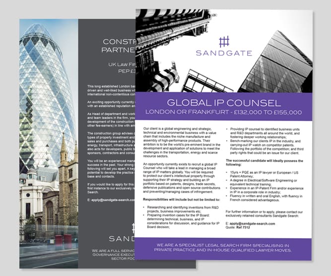 sandgate recruitment print works