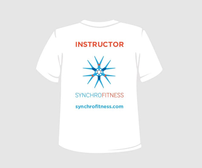 synchro fitness branded tshirt