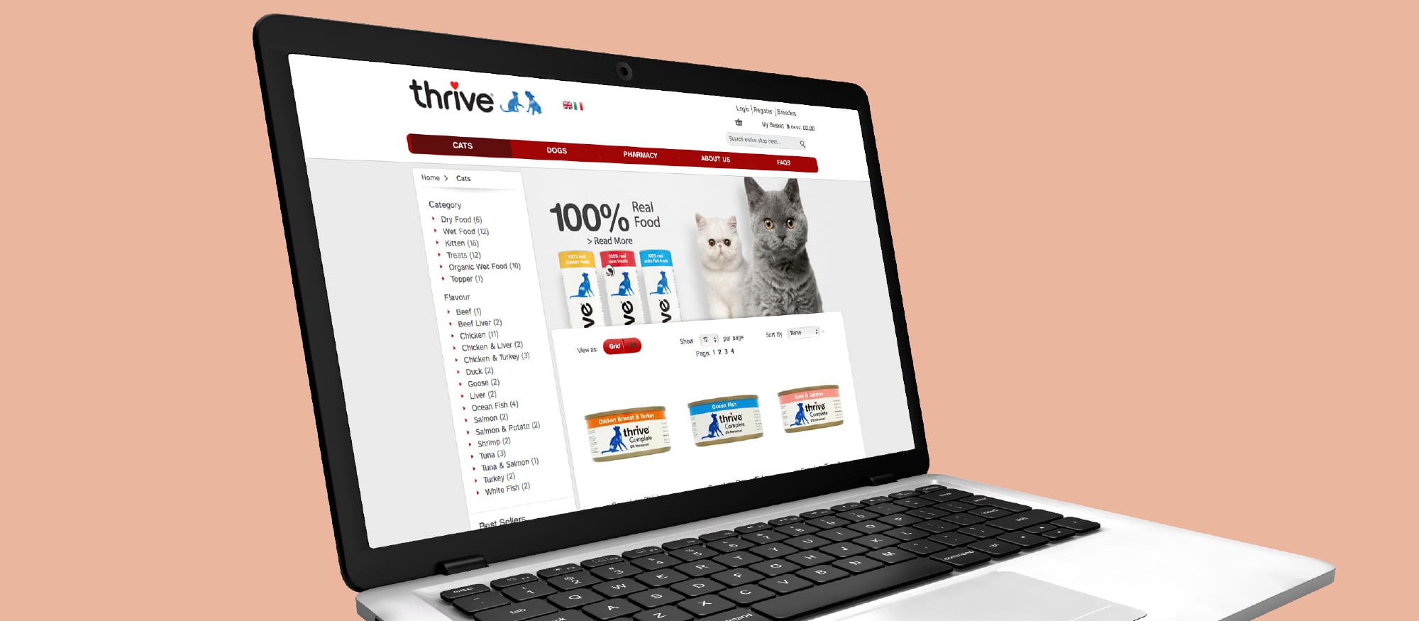 Thrive website