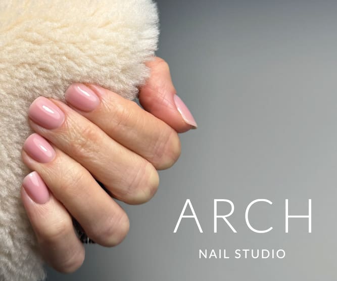 arch nail studio branding