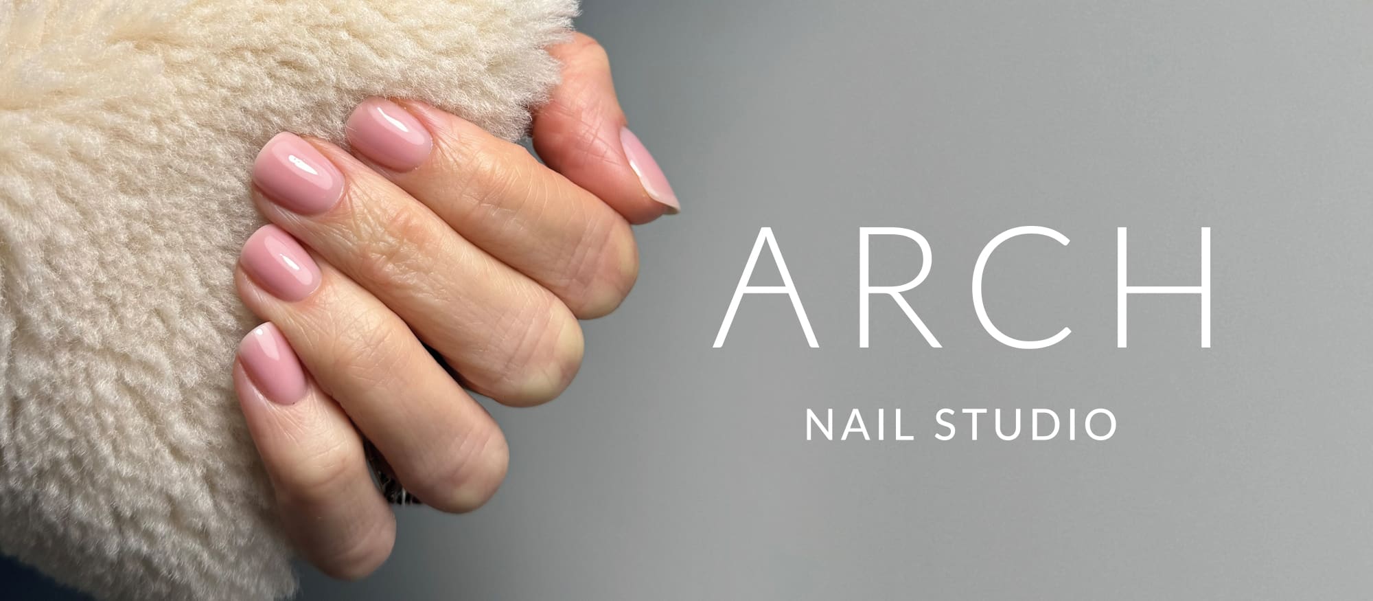 arch nail studio branding