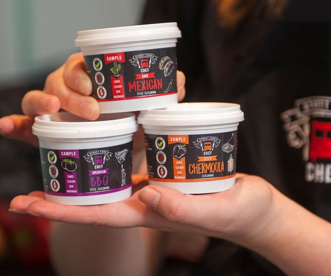 Street food chef seasonings range