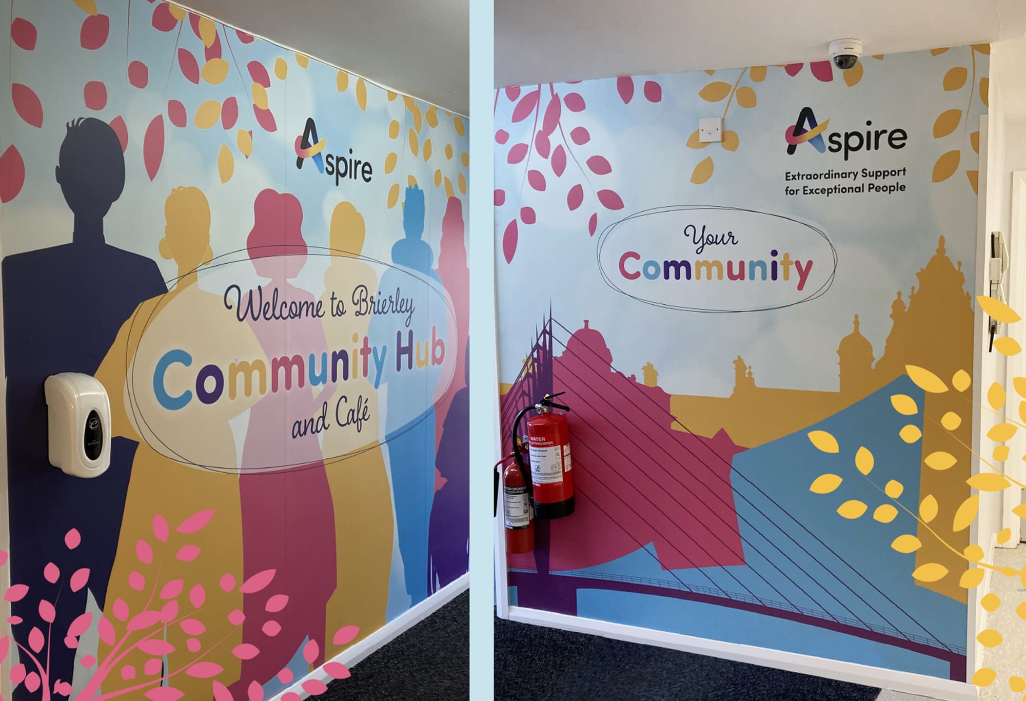 Aspire wall graphics