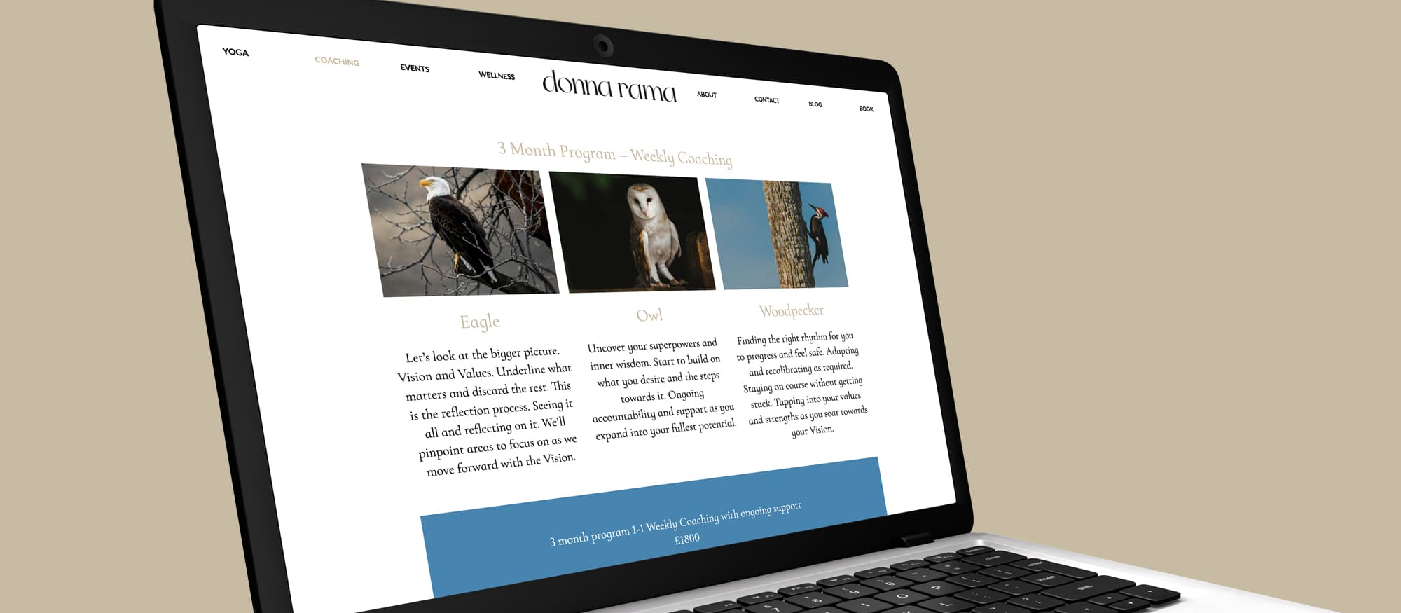 donnarama website
