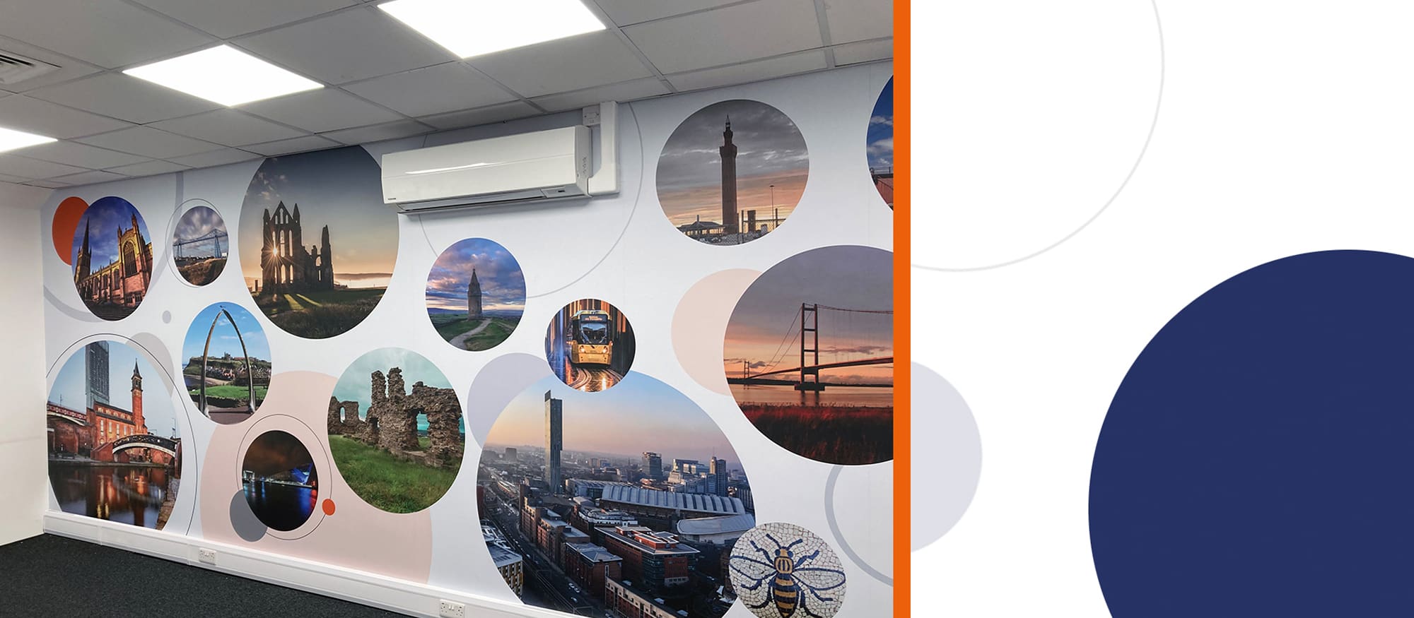 enquire learning trust wall graphic
