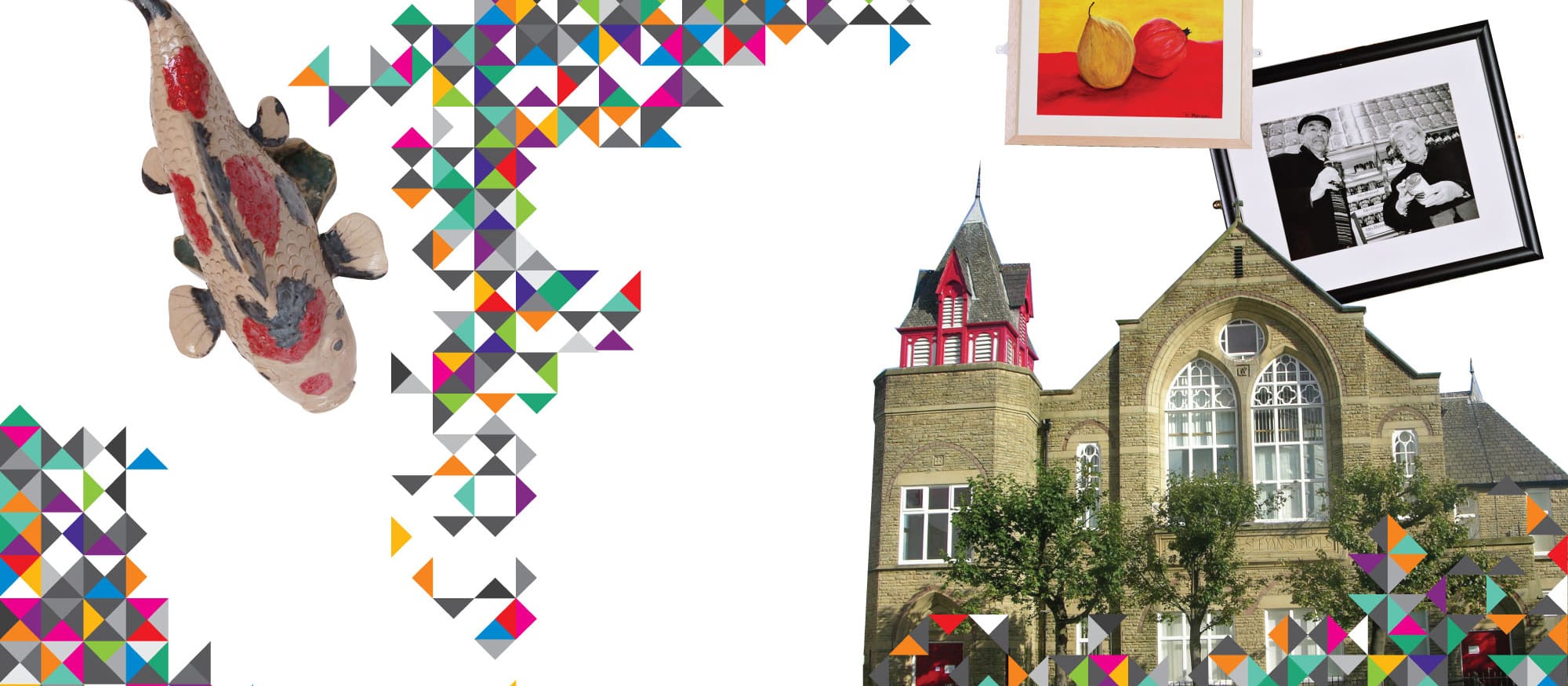 start in salford exhibition graphics