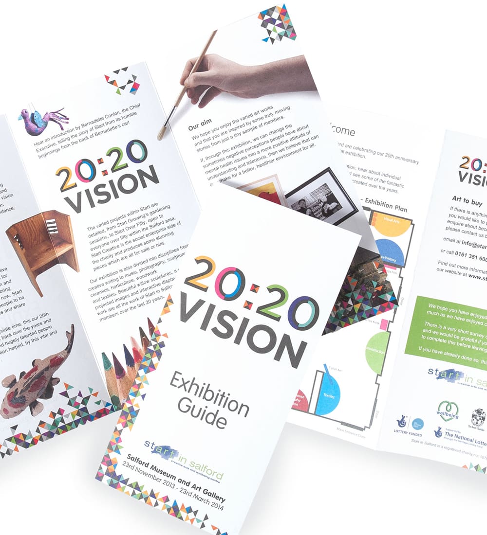exhibition guide for start in salford