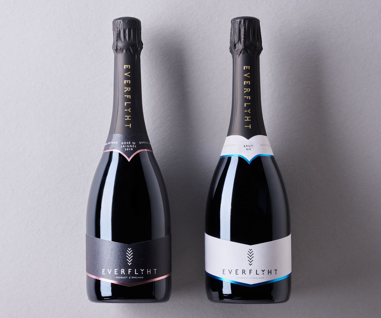 bottles of everflyht sparkling wine