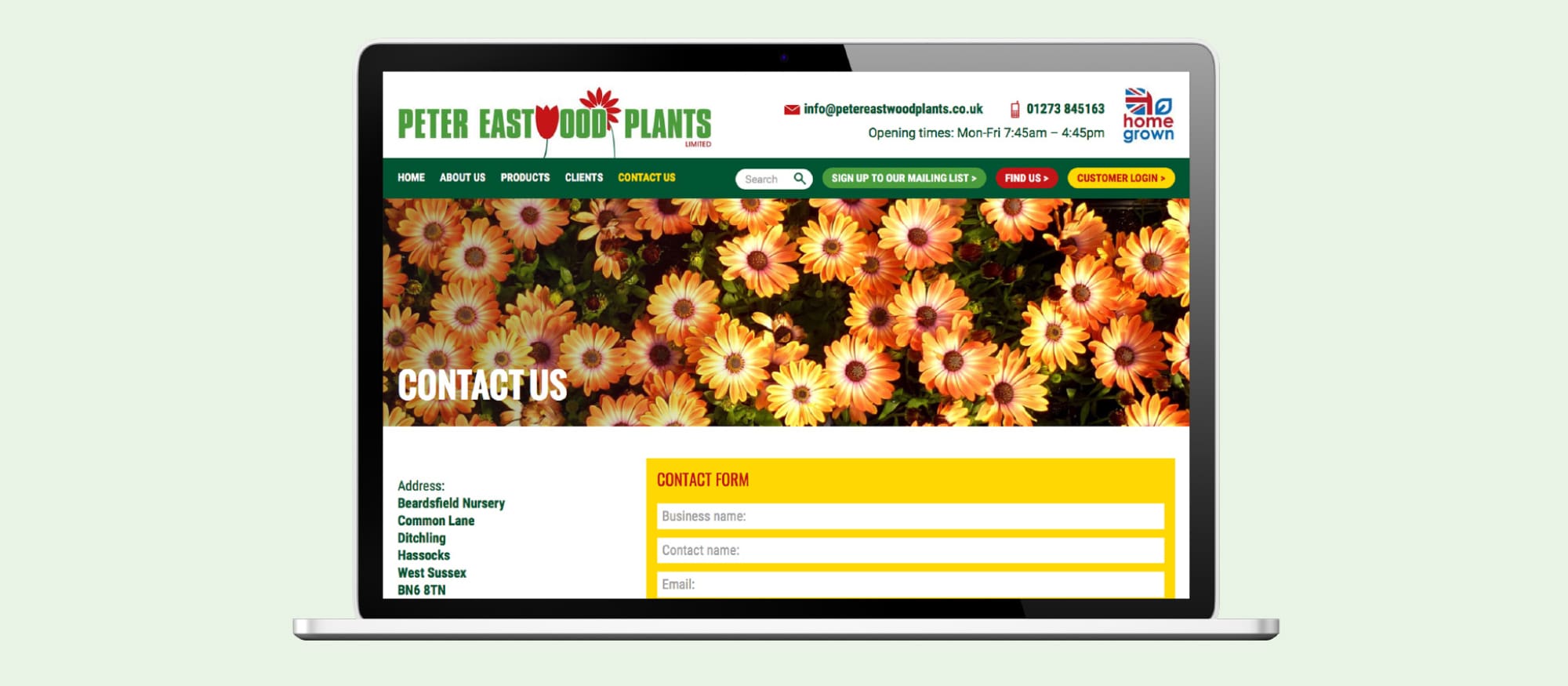 peter eastwood plants website
