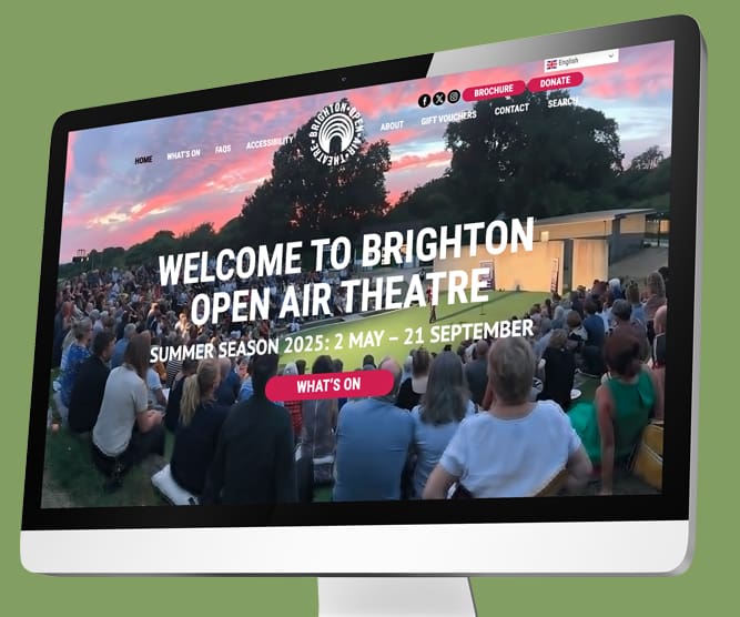 Brighton open air theatre website
