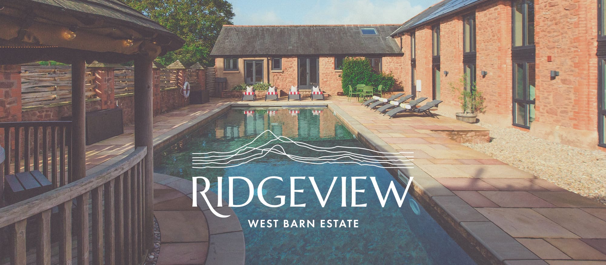 ridgeview pool shot with logo